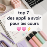 Femme étudiant avec des applis sur sa tablette, mettant en avant des outils pratiques pour les études