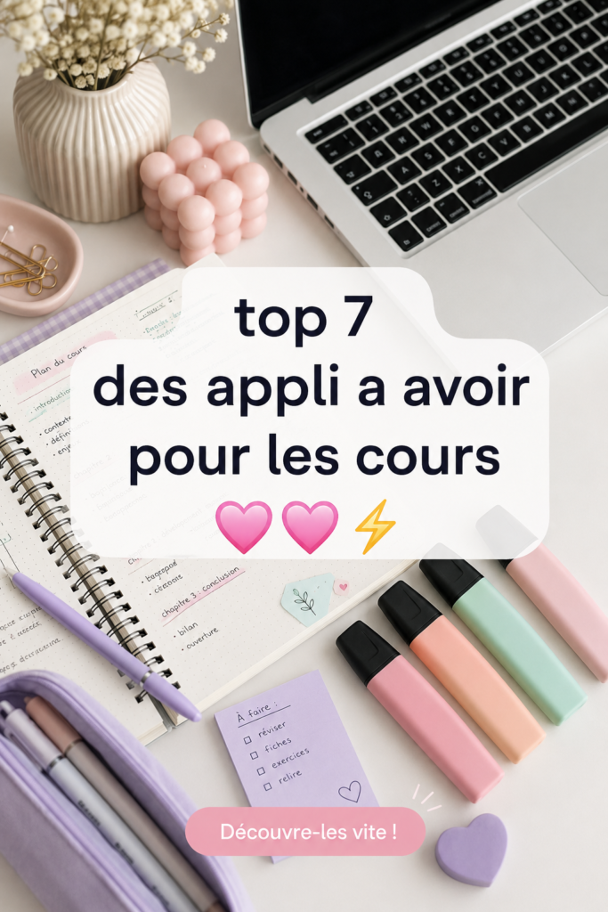 Femme étudiant avec des applis sur sa tablette, mettant en avant des outils pratiques pour les études