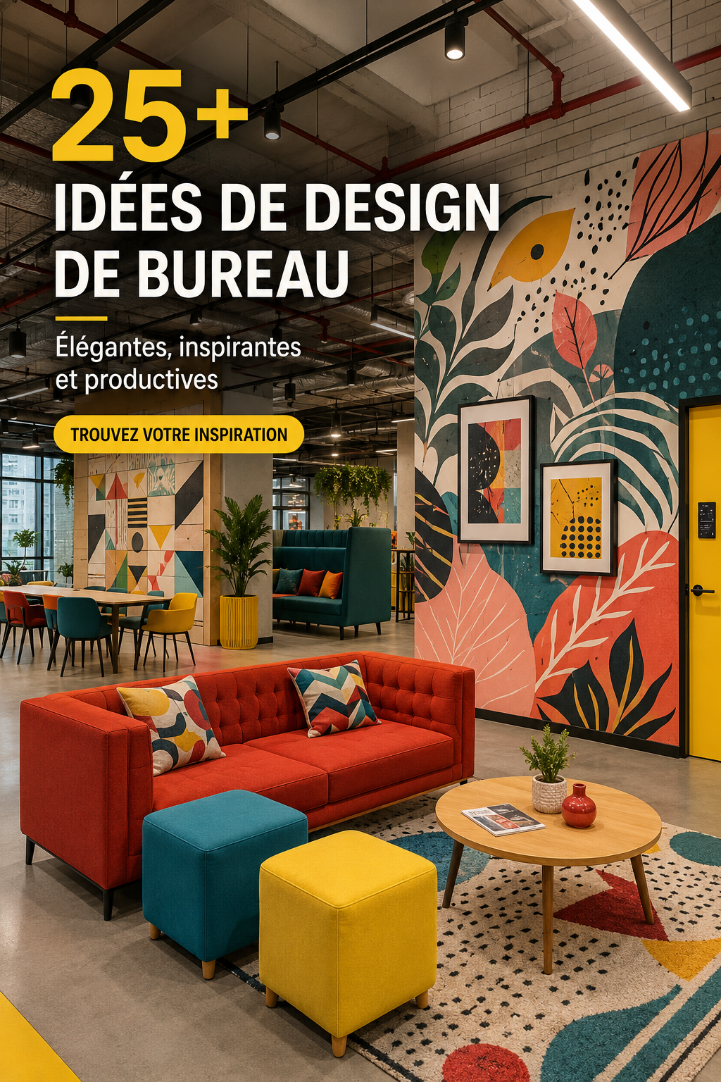 25 idées de bureaux modernes pour une ambiance productive et élégante ...