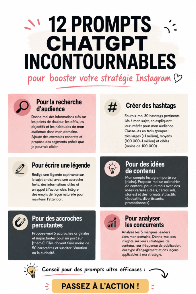 Une femme utilisant ChatGPT sur son ordinateur pour optimiser son Instagram