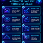 Une sélection de captures d'écran de différents sites gratuits en ligne.