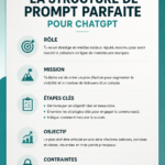 Une femme en train de rédiger des prompts sur son ordinateur pour interagir avec ChatGPT.