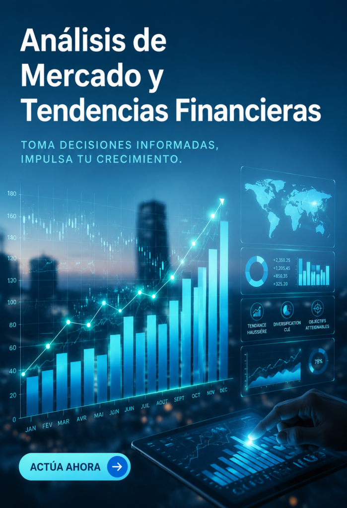 Illustration représentant les tendances financières du mois de juillet 2025