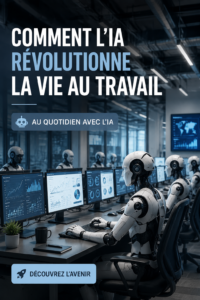 Femme utilisant un professionnel outil AI pour optimiser son travail