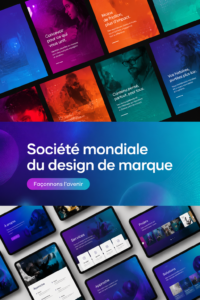Exemple de design de marque moderne et innovant