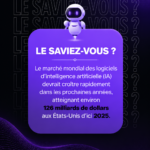 Une illustration d'un poste sur les réseaux sociaux généré par l'intelligence artificielle, mettant en avant des designs innovants.