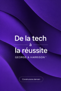 Image illustrant l'impact de la technologie sur le marché avec des gadgets modernes.