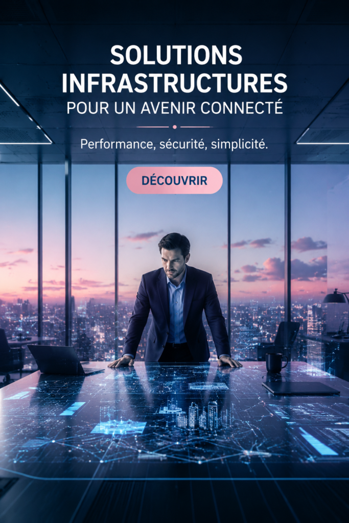 Illustration représentant un serveur Dell EMC moderne dans un environnement professionnel
