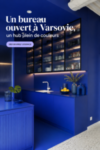 Un bureau moderne à Varsovie avec des couleurs éclatantes et une atmosphère inspirante