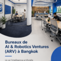 Bureaux modernes et inspirants d'AI & Robotics à Bangkok, illustrant un environnement de travail innovant.