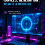 Un ordinateur moderne illustrant l'informatique de nouvelle génération