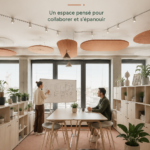 Espace de travail modern à Niwa Toulouse avec un design élégant
