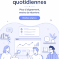 Une capture d'écran de l'interface de Geekbot utilisée pour des réunions d'équipe