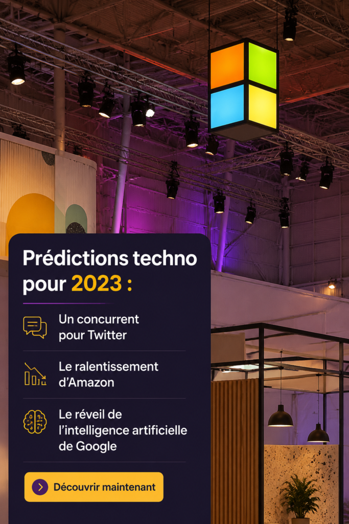 Femme utilisant un smartphone pour se tenir informée des tendances technologiques de 2023