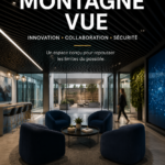 Vue extérieure du centre d'expérience Symantec à Mountain View avec une architecture moderne.