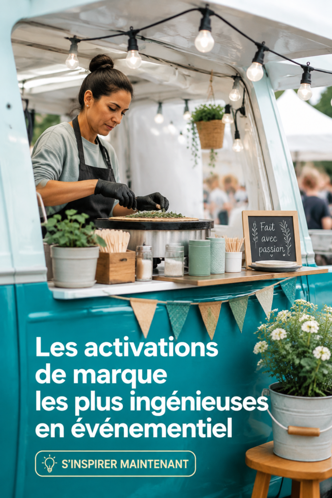 Activations de marques lors d'événements captivants