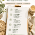 checklist minimaliste pour désencombrer une maison