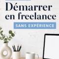 Femme travaillant indépendamment sur son ordinateur portable dans un café, représentant l'esprit freelance.