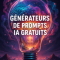 Un ordinateur portable affichant des œuvres d'art générées par une IA, symbolisant la créativité moderne.
