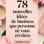 Une femme réfléchissant à des idées de business inspirantes avec un ordinateur portable devant elle.