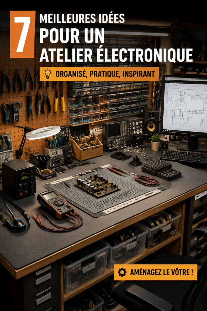 Un bureau moderne bien organisé avec des outils électroniques et un espace de travail éclairé.