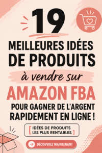 Femme souriante travaillant sur son ordinateur pour vendre des produits sur Amazon.