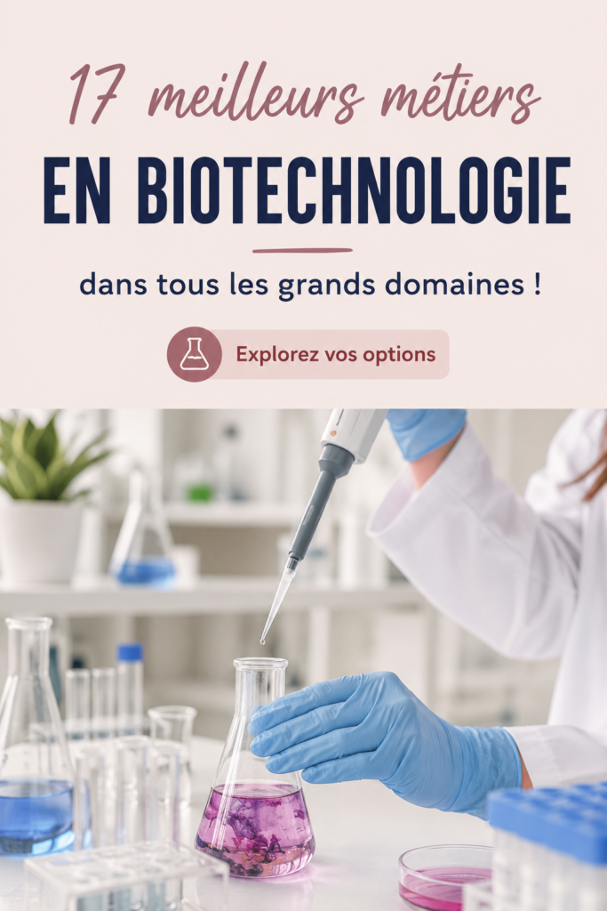 Illustration de femmes travaillant en biotechnologie, symbole de carrière et d'innovation.