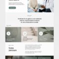 Template Ondex pour un site santé minimaliste et moderne