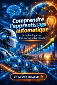 Une femme utilisant des outils technologiques inspirés par le machine learning.