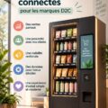 Distributeur automatique intelligent avec interface moderne pour les ventes directes aux consommateurs
