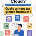 Femme utilisant un ordinateur pour apprendre le cloud au travail