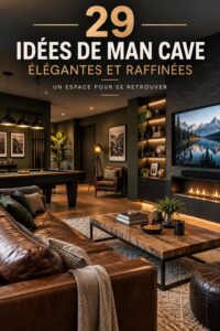 Coin lecture élégant avec une chaise confortable et un éclairage doux.