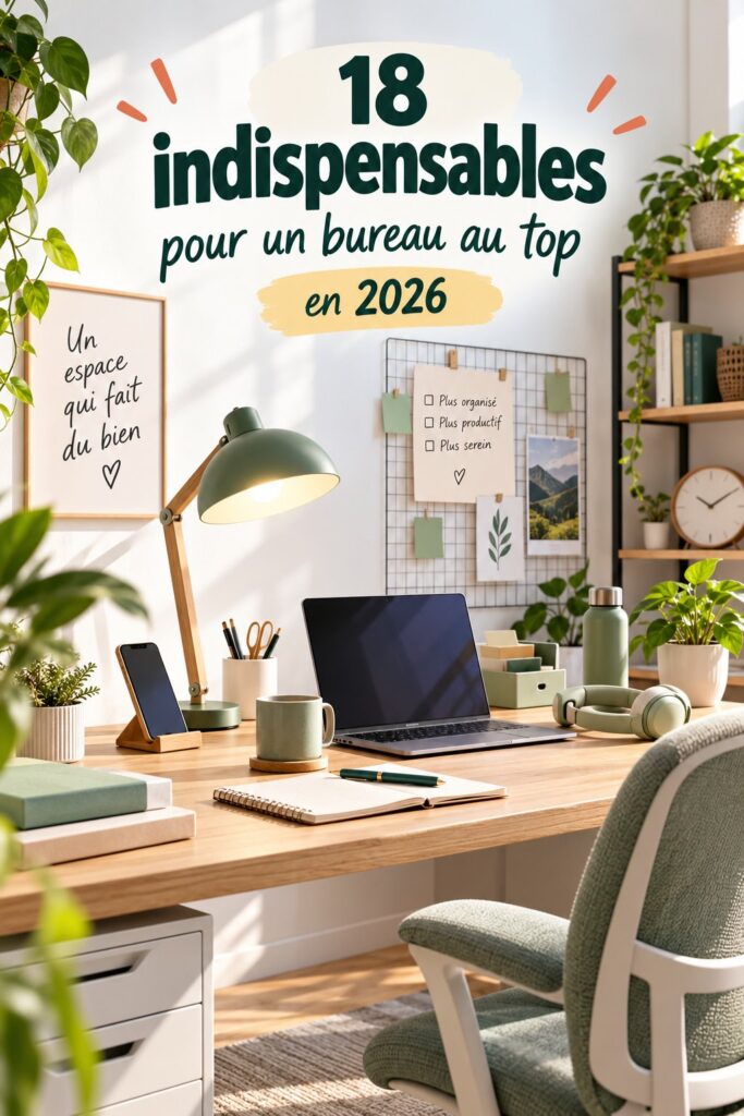 Femme travaillant dans un bureau moderne avec des outils technologiques