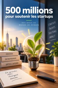 Une image représentant l'initiative de Microsoft pour soutenir les startups.