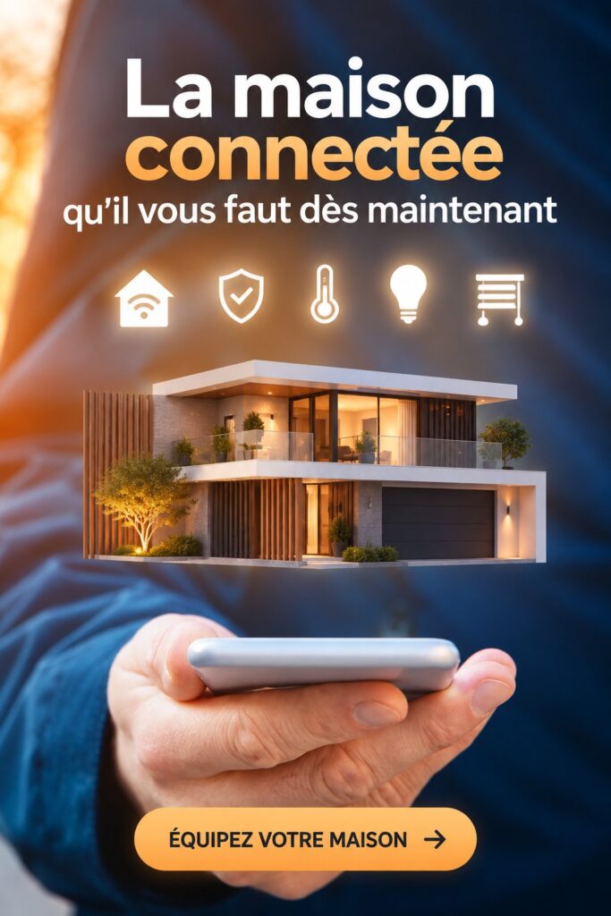 Gadgets intelligents et technologie domotique pour une maison connectée