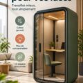 Pod de bureau Framery One™ dans un espace moderne