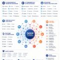 Collage de logos de startups d'intelligence artificielle innovantes utilisant le deep learning.