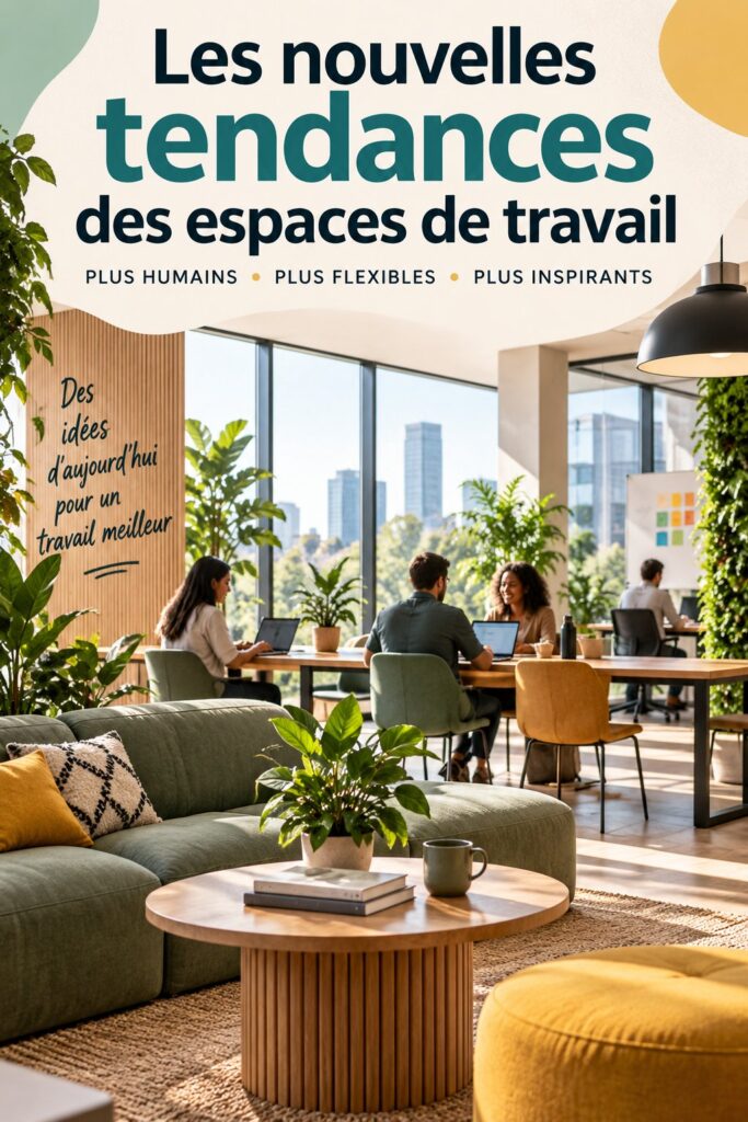 Un espace de travail moderne et lumineux avec du mobilier ergonomique et des decorations personnelles.