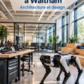 Vues des bureaux modernes de Boston Dynamics, mettant en avant un design inspirant.