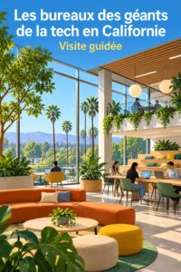 Bureaux modernes d'entreprises tech à Sunnyvale, illustrant un espace de travail inspirant.