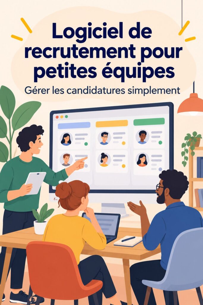 Femme assise à un bureau à domicile, souriante et concentrée sur son travail en télétravail.