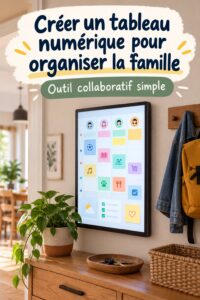 Un DAKboard familial avec un calendrier et une to-do liste