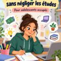 Jeune étudiante ayant lancé un business tout en poursuivant ses études, illustrant la conciliation travail/école.