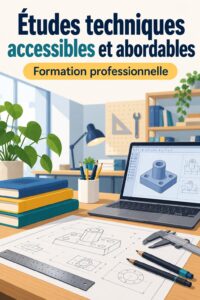 Visuel d'une étudiante à Ivy Tech Community College avec des livres et un ordinateur, représentant l'éducation axée sur la technologie.