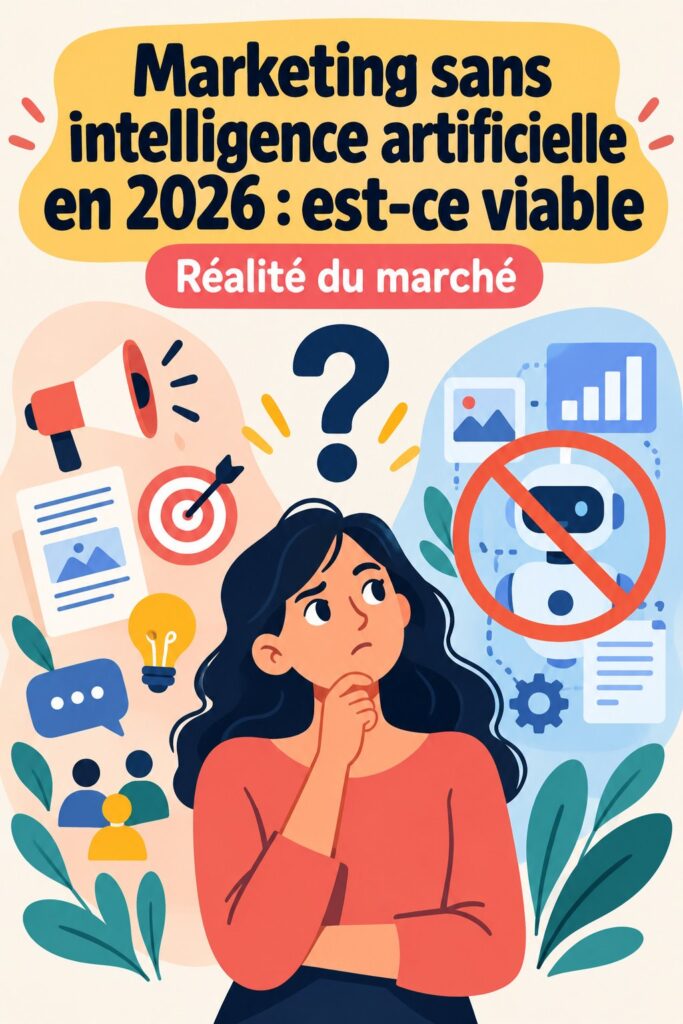 Stratégies de marketing sans intelligence artificielle pour 2026