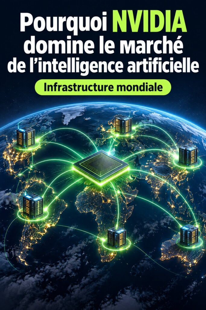 Graphique représentant les innovations technologiques de NVIDIA en intelligence artificielle.