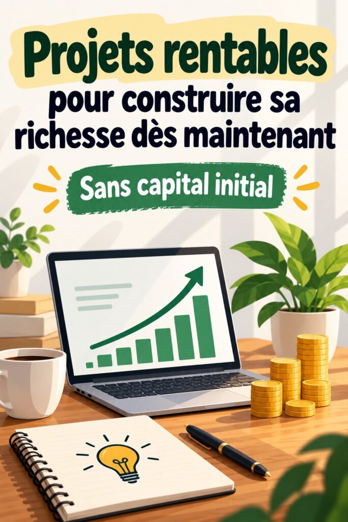Une femme souriante travaillant sur un projet entrepreneurial à domicile.
